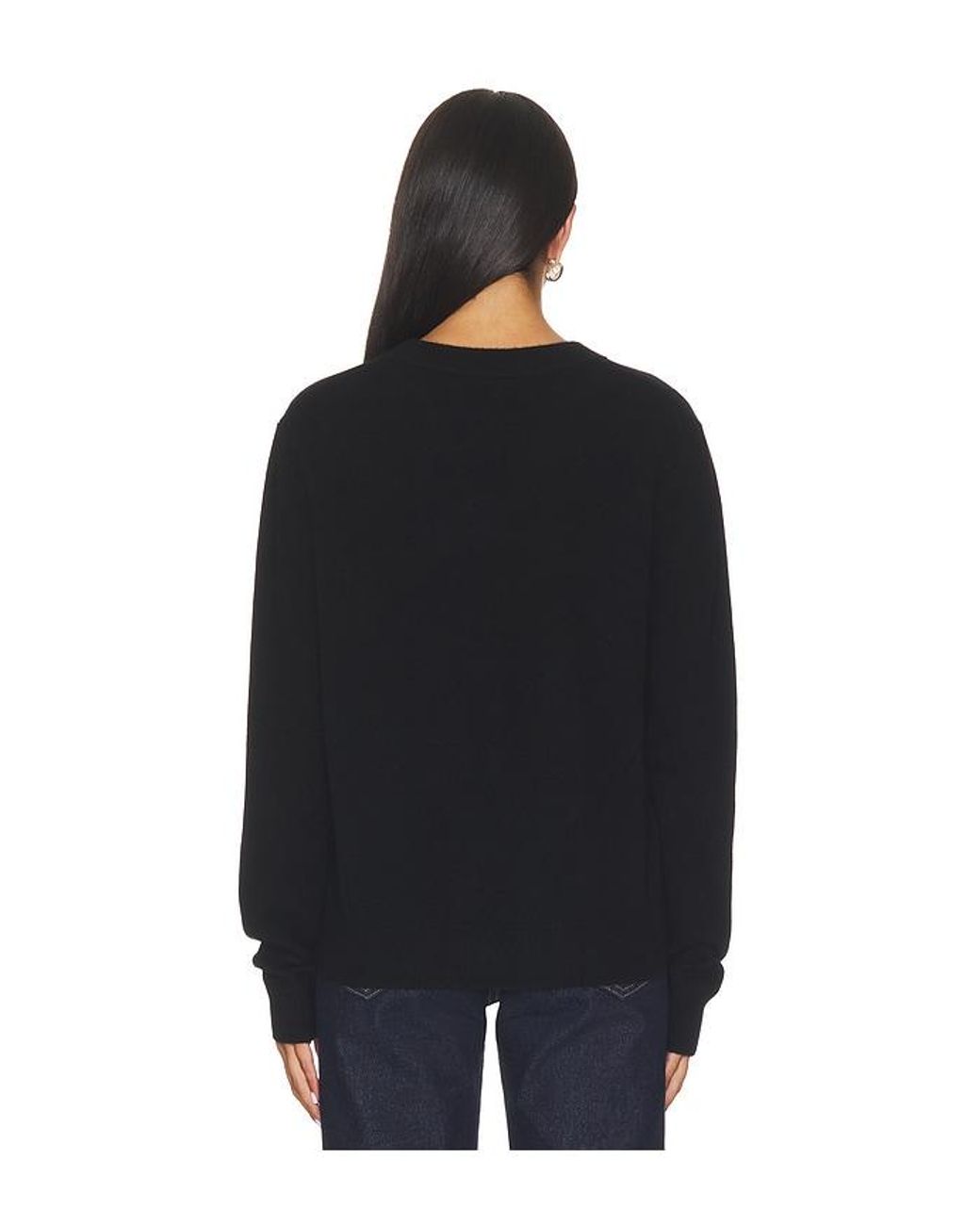Entire studios Black Knit V-Neck