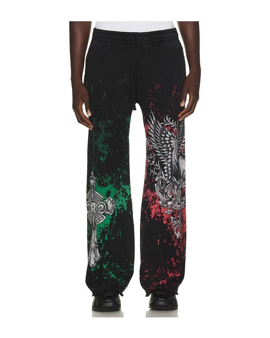 Affliction Black X Fuerza Regida Crazyz Sweatpant for men