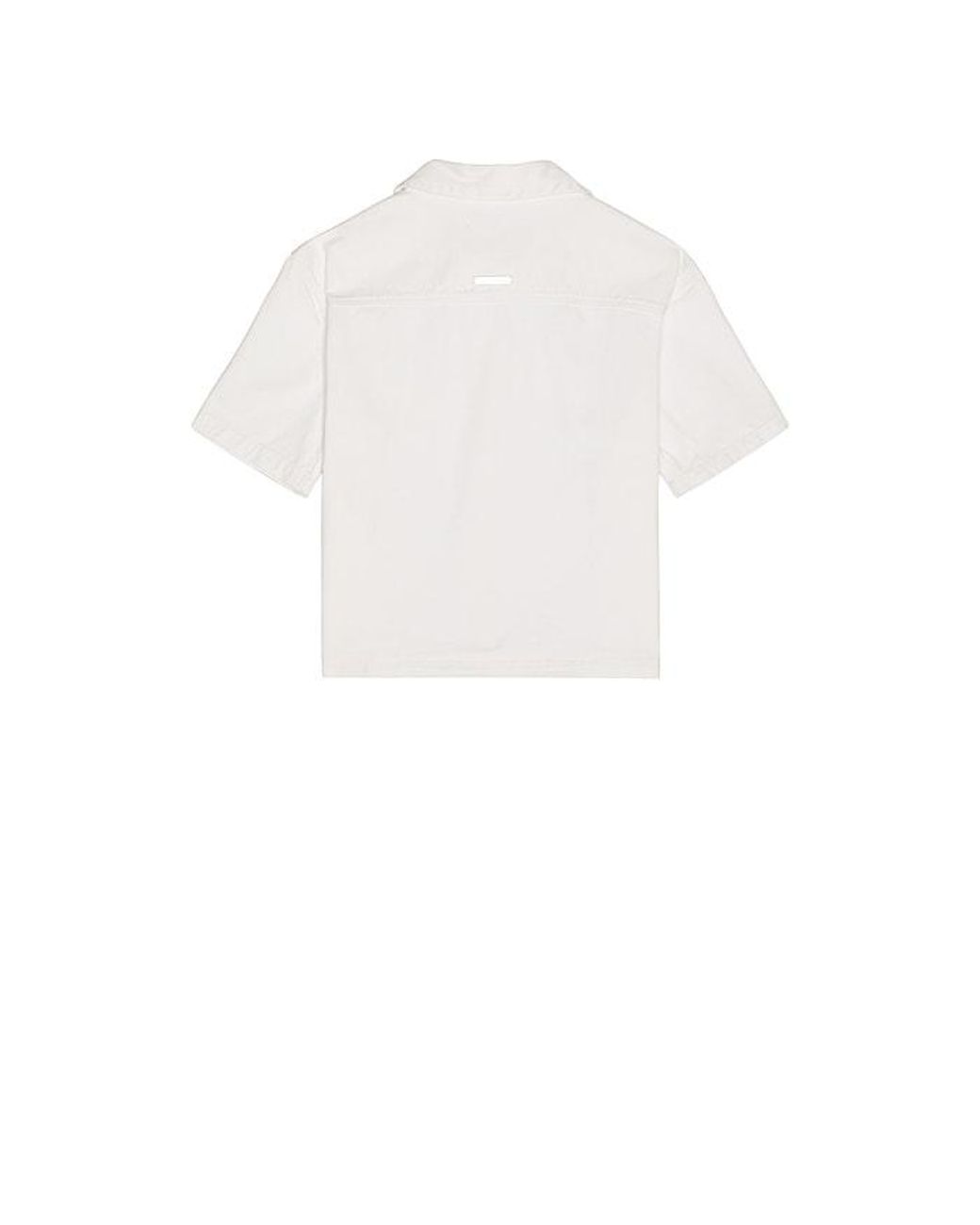 Siegelman Stable White Short Sleeve Button Down for men