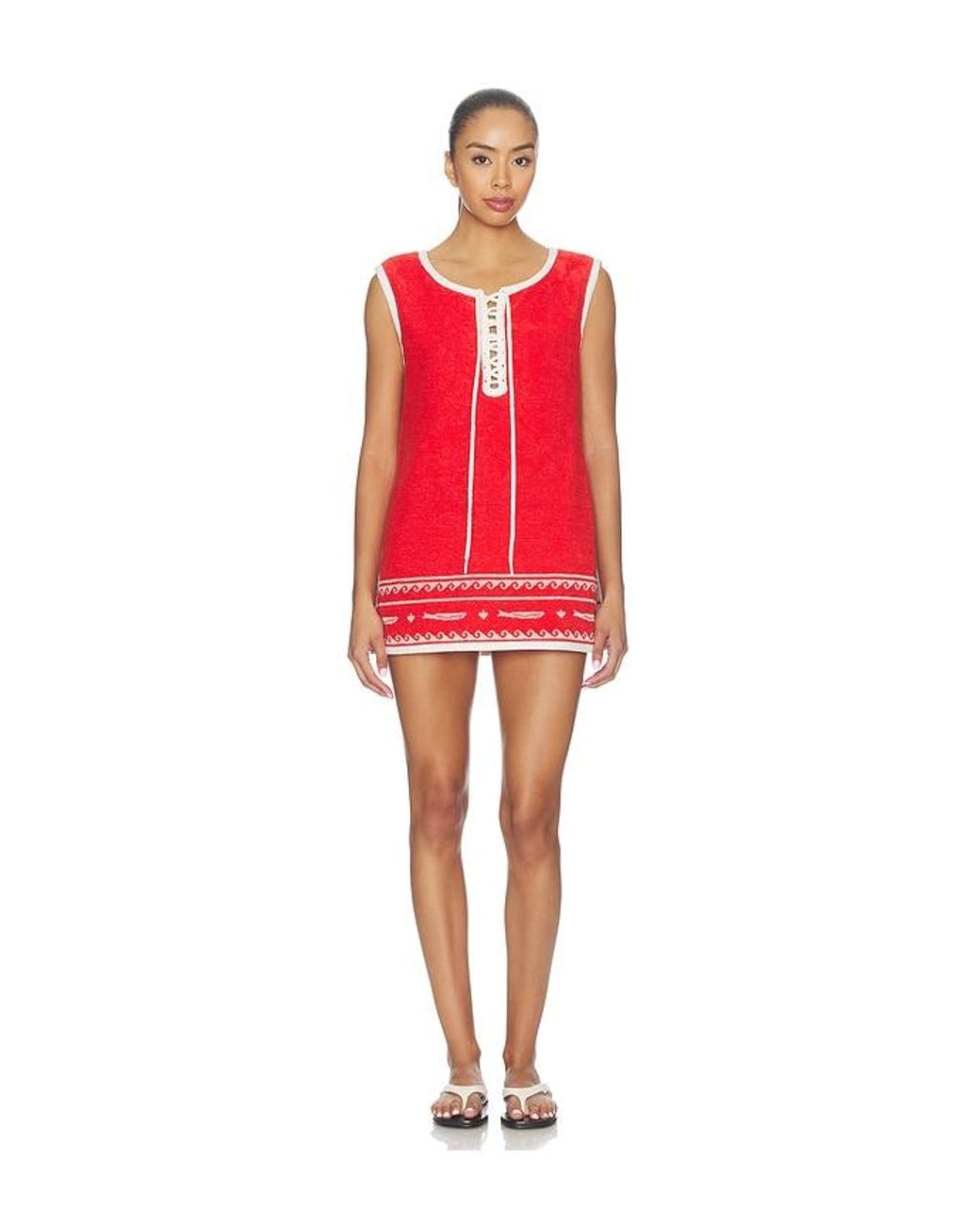 Posse Red Cody Tunic Top