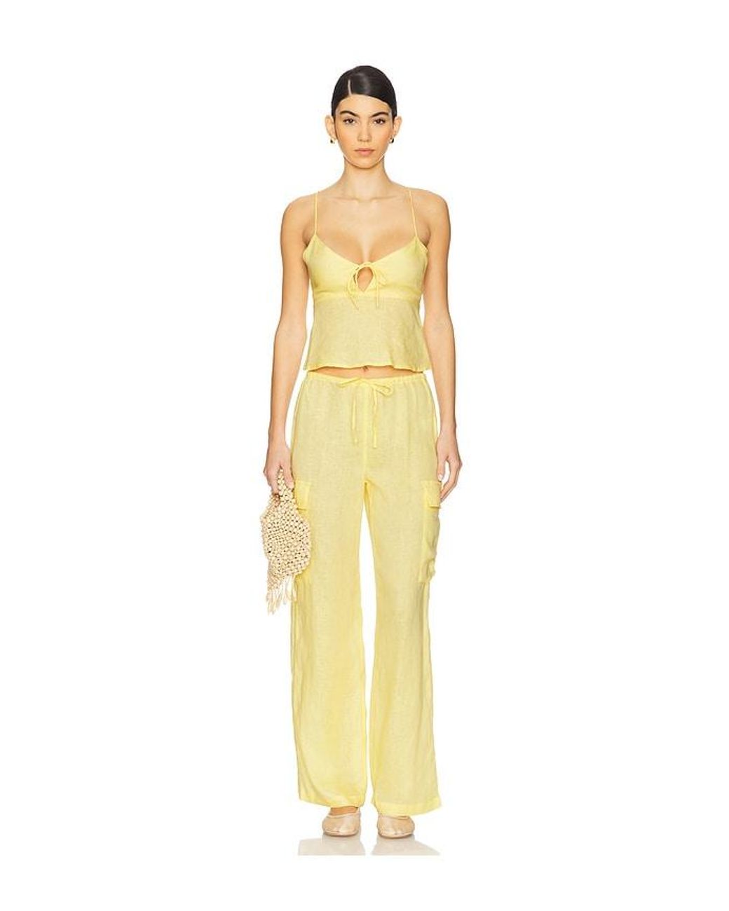 Syros Top En Color Amarillo Talla En LSPACE de color Yellow