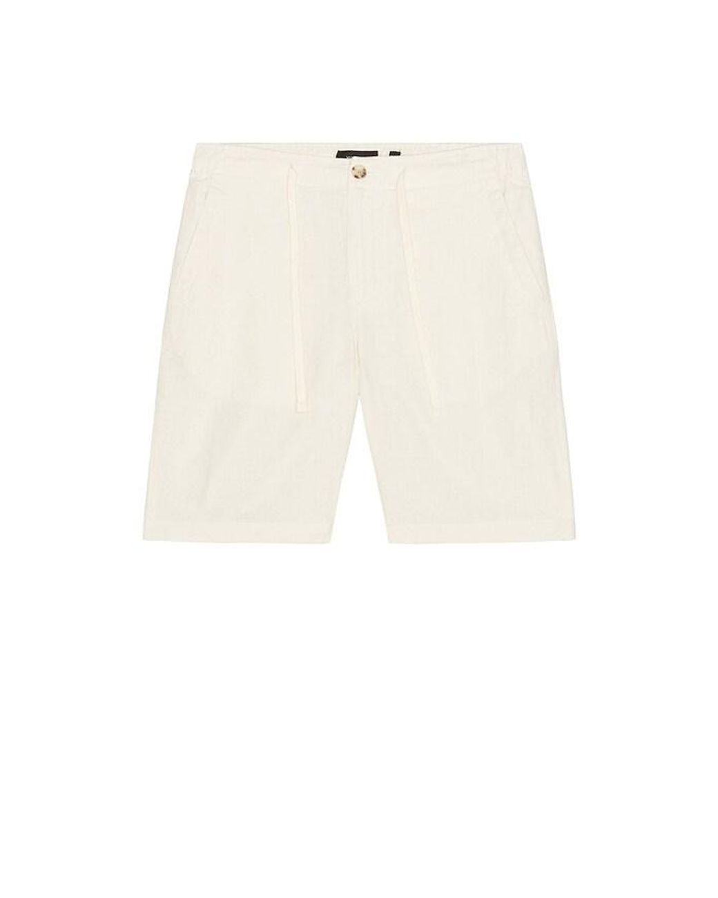 Vince White Patch Pocket Drawstring Short for men