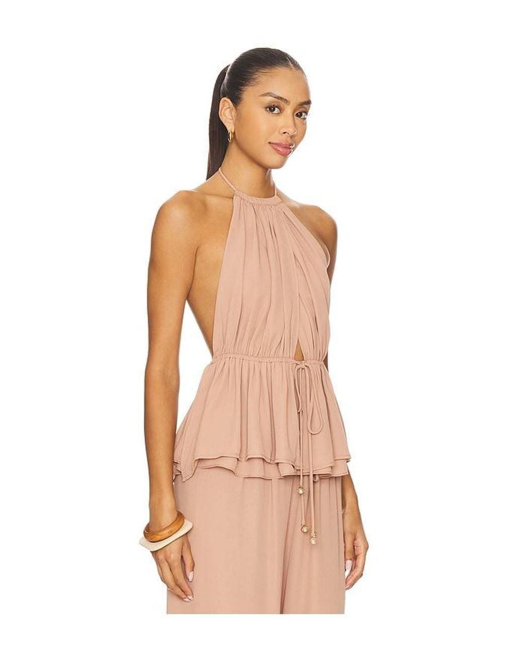 Kimberly Taylor Natural Mallorca Top