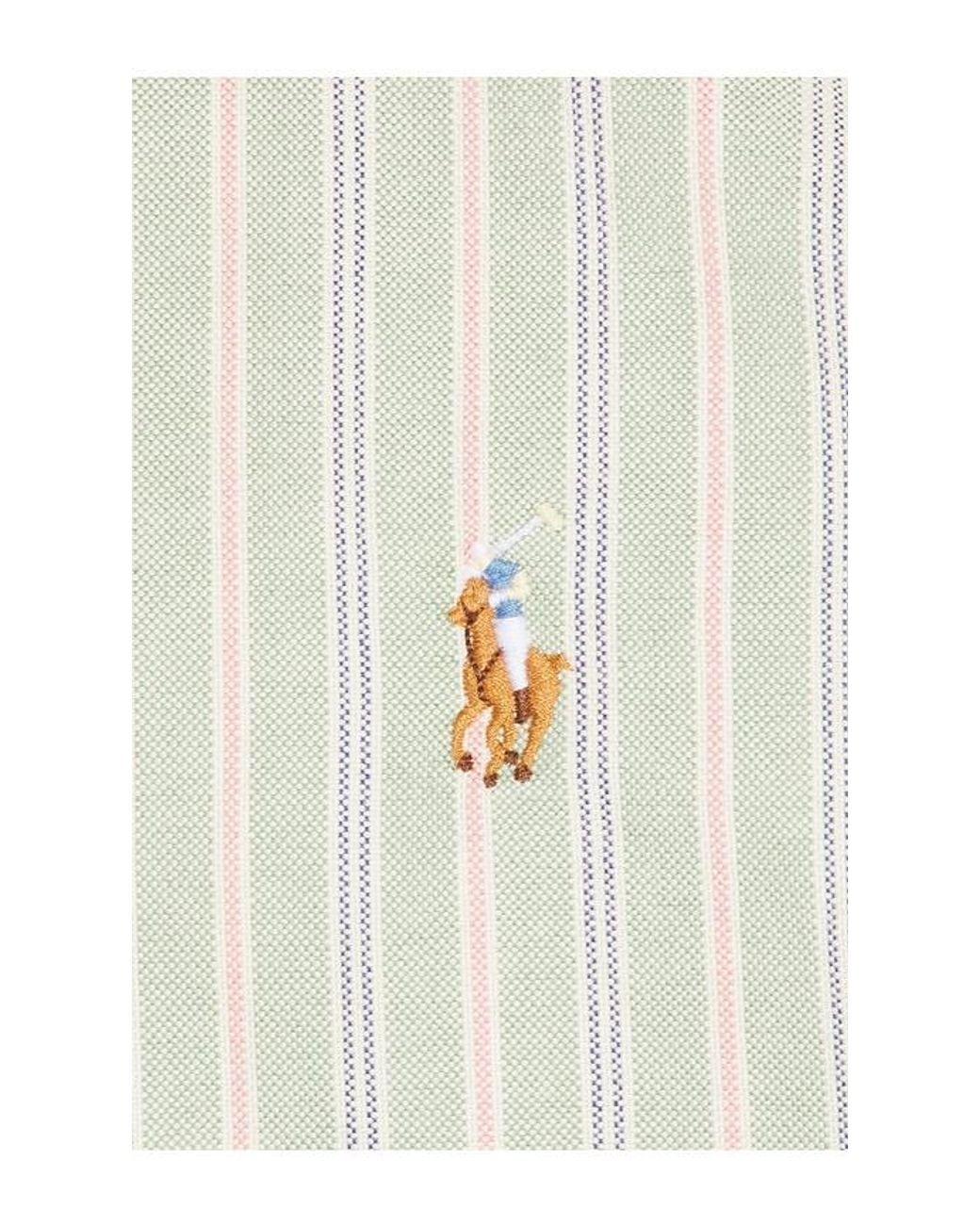 Polo Ralph Lauren Multicolor Oxford Long Sleeve Collared Sport Shirt