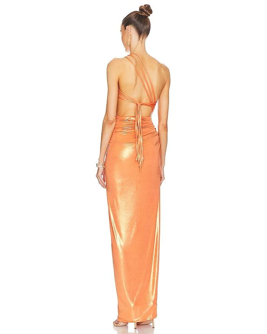 J.Angelique Orange Mahala Dress