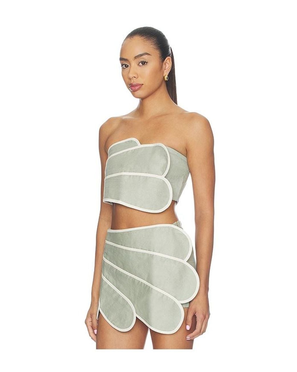 AZULU Green Sango Top