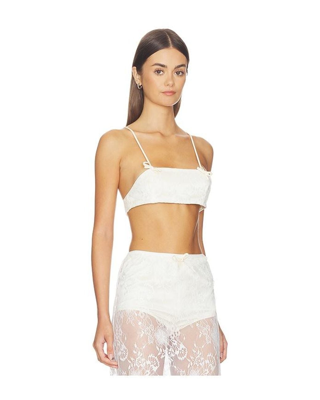 AYA MUSE White Eteri Top