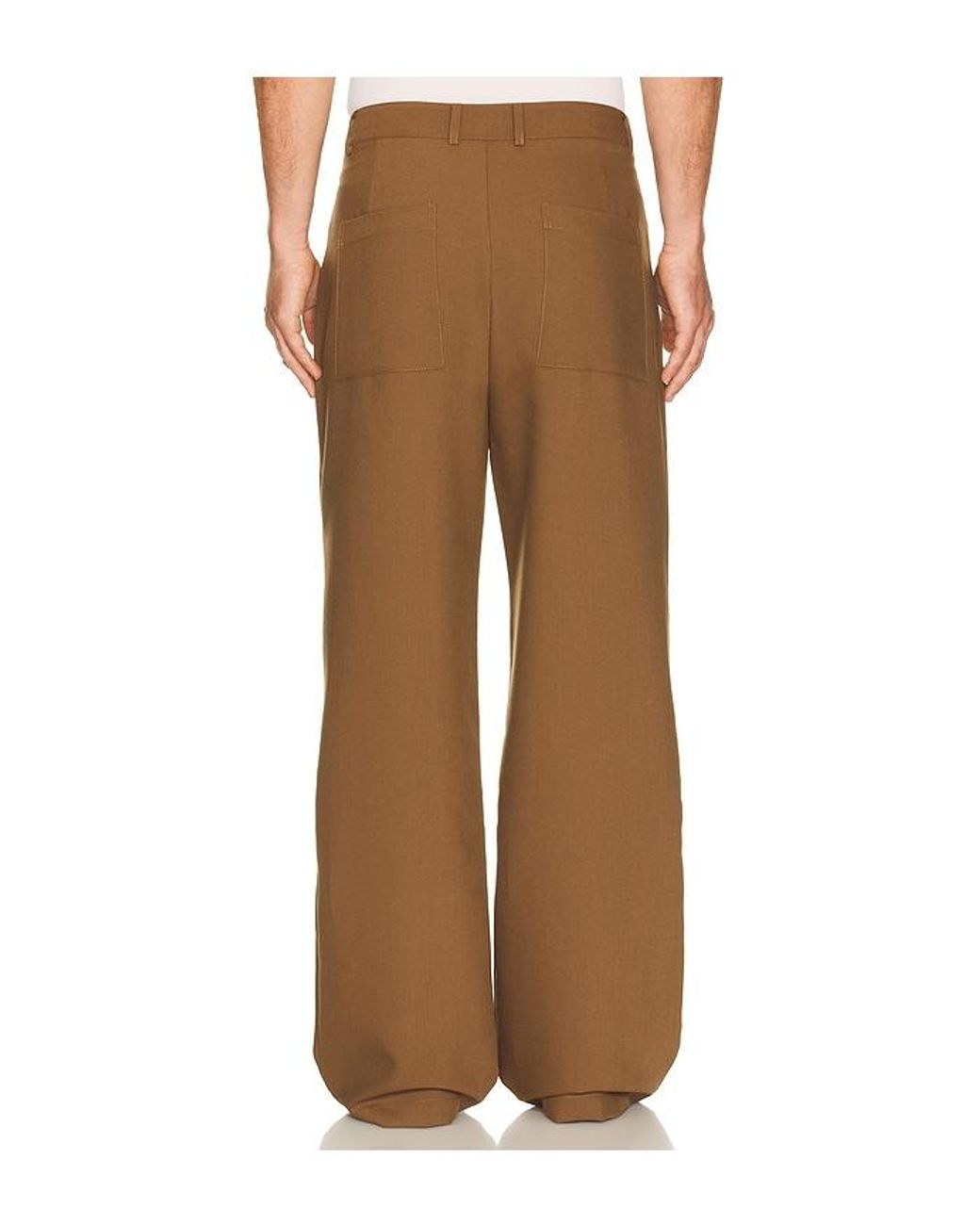 KROST Brown 5-Pocket Trouser for men
