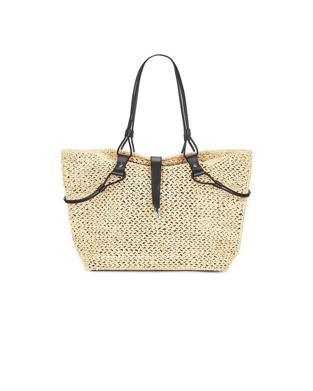 IRO Natural Lasso Rafia Bag