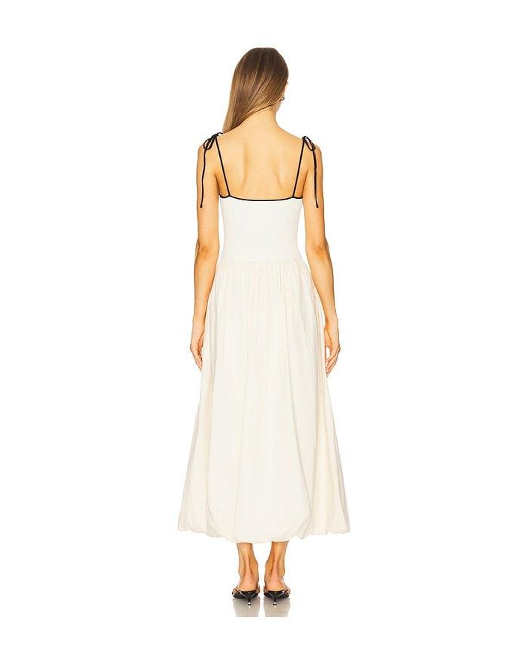 Line & Dot White Jules Dress