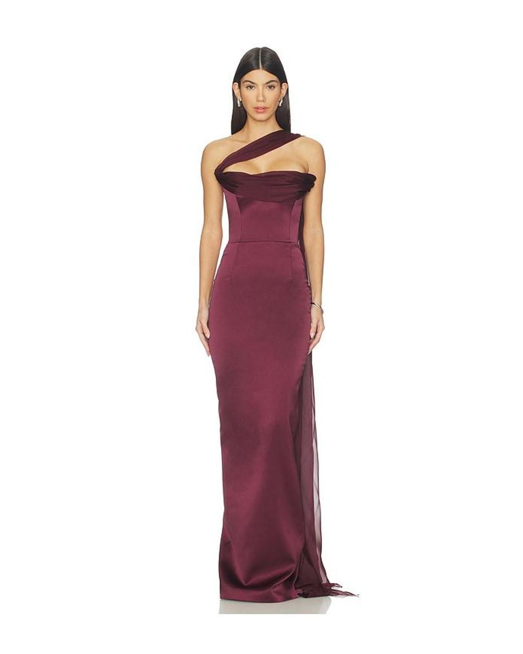 Ilkyaz Ozel Red Julietta Dress