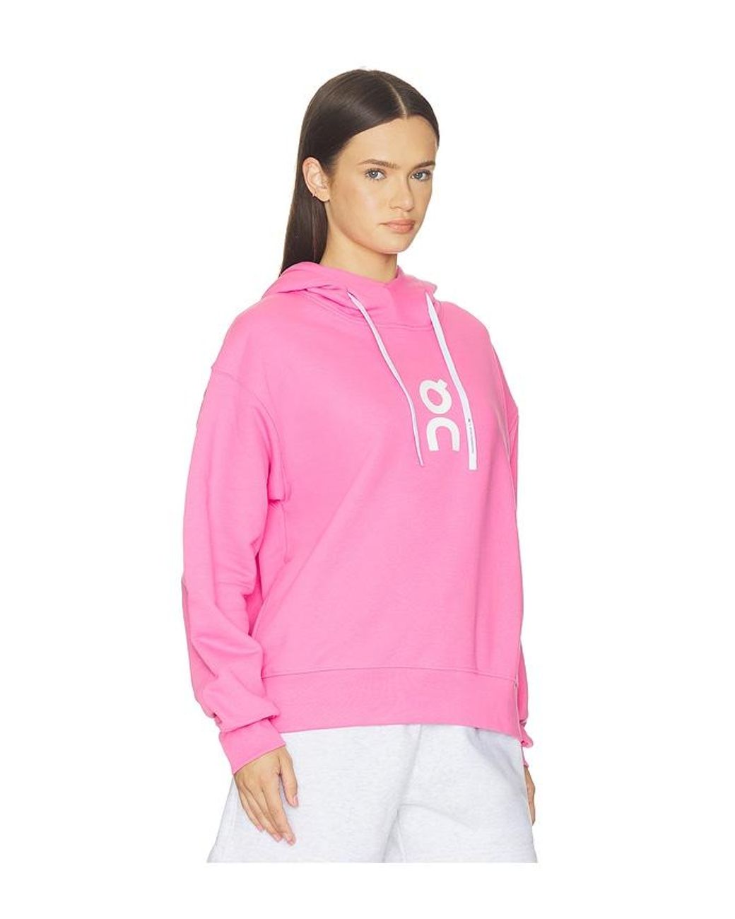 On Shoes Pink Club Hoodie