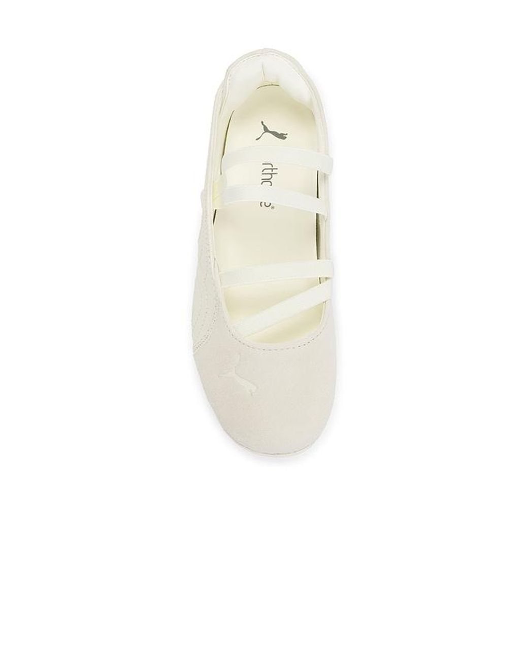 SNEAKERS MARY JANE SPEEDCAT BALLET PYTHON II en Beige PUMA en coloris White