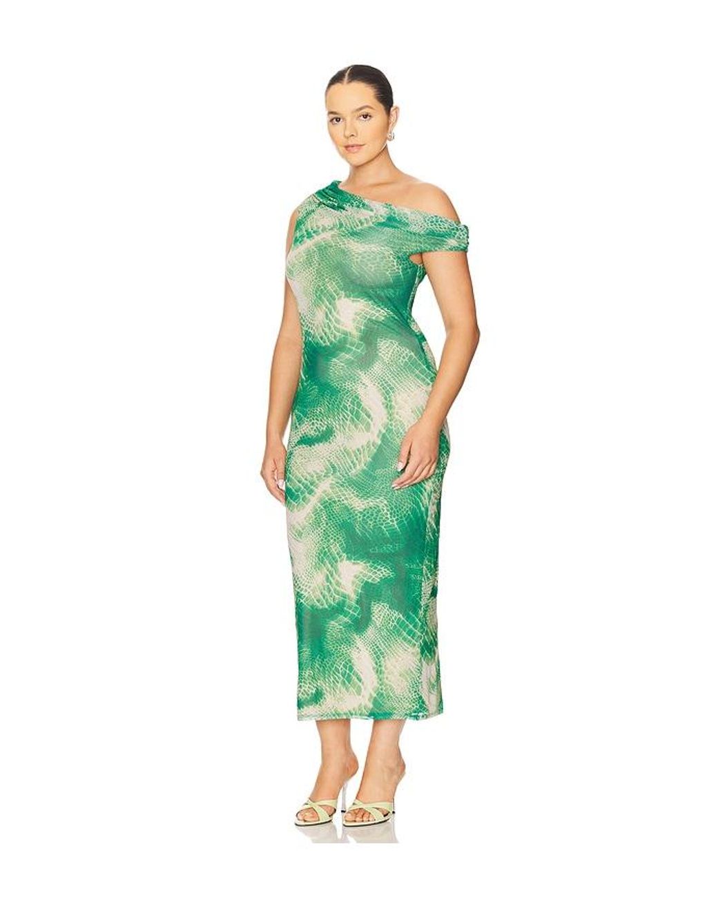 AFRM Green Holden Dress