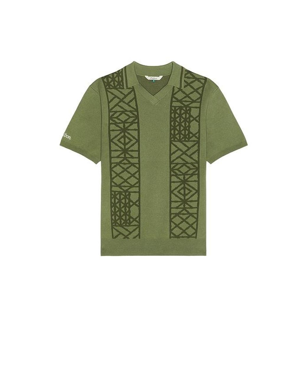 Malbon Green Habana Polo for men