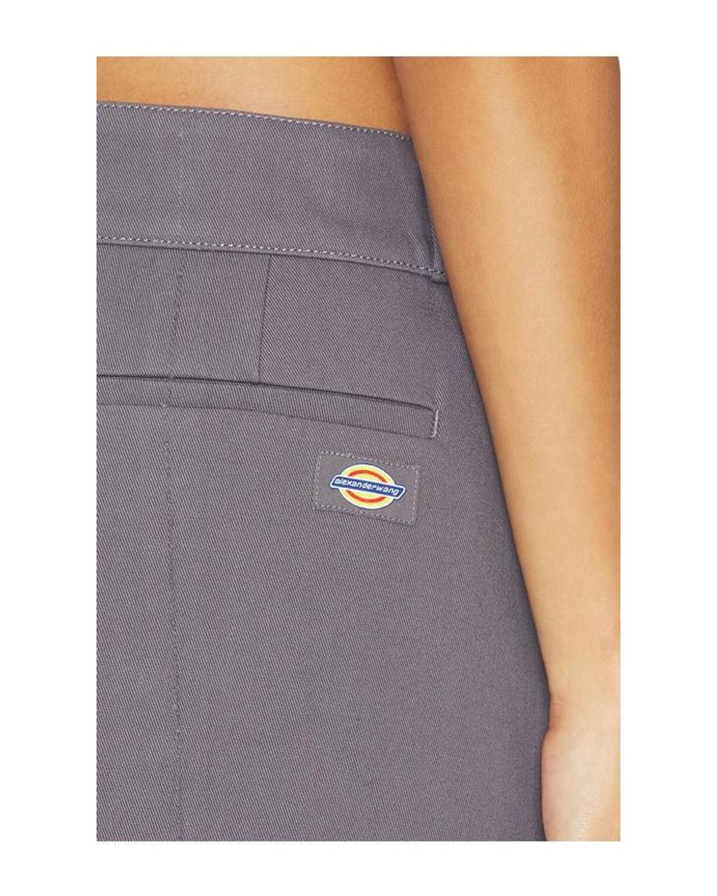 Alexander Wang Blue Mid Rise Workwear Skort