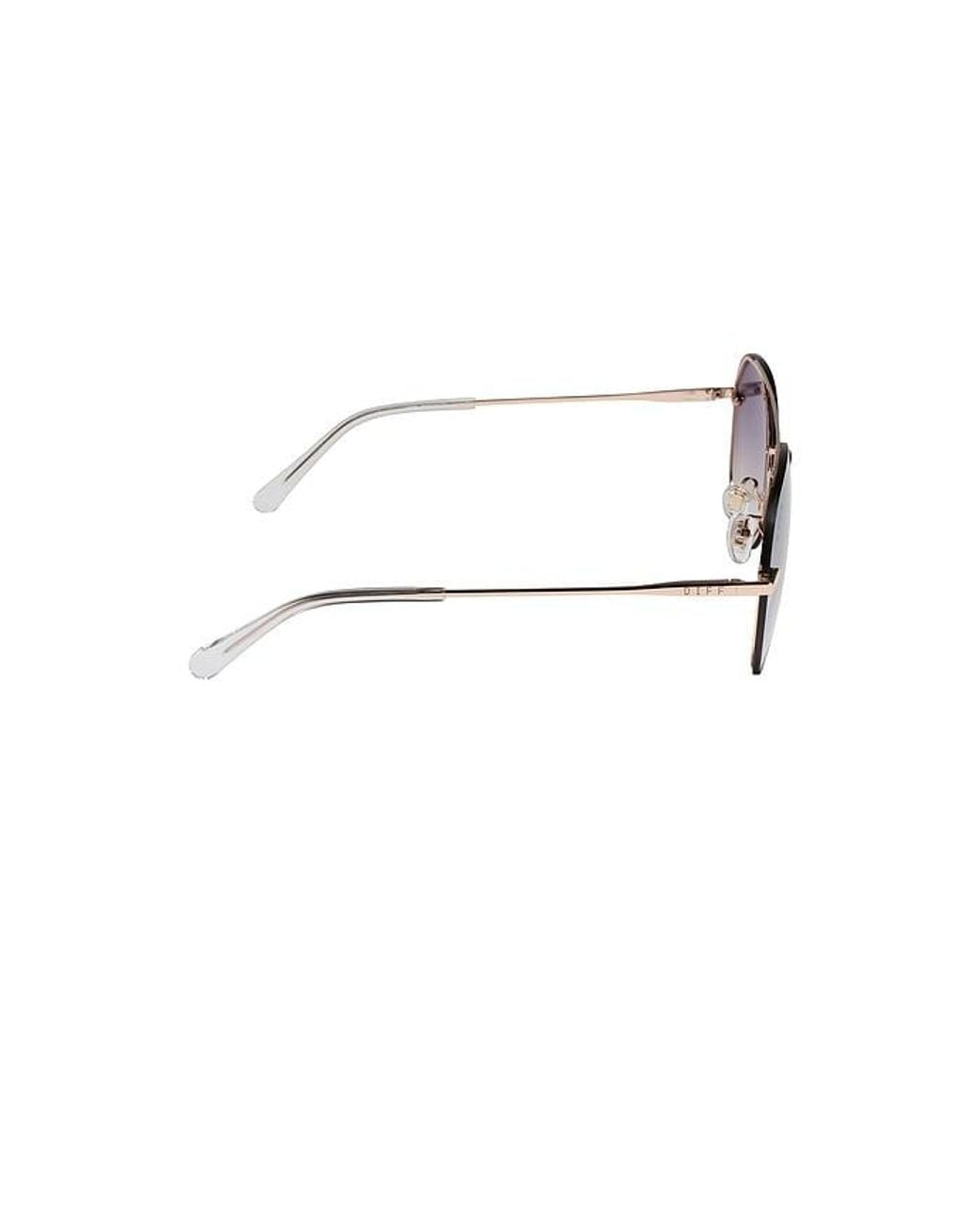 DIFF Blue Lenox Sunglasses