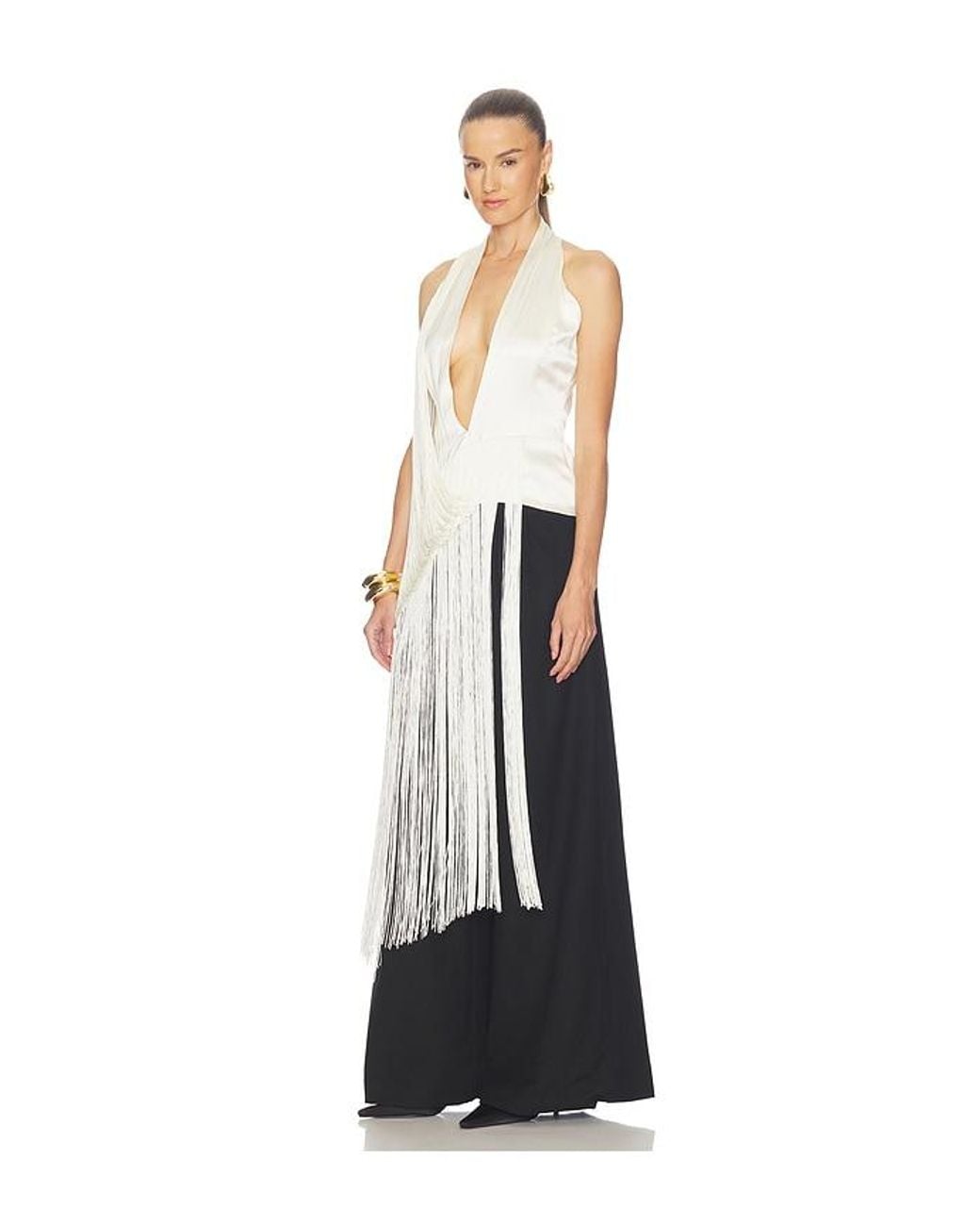 Deme by Gabriella White Storkie Top