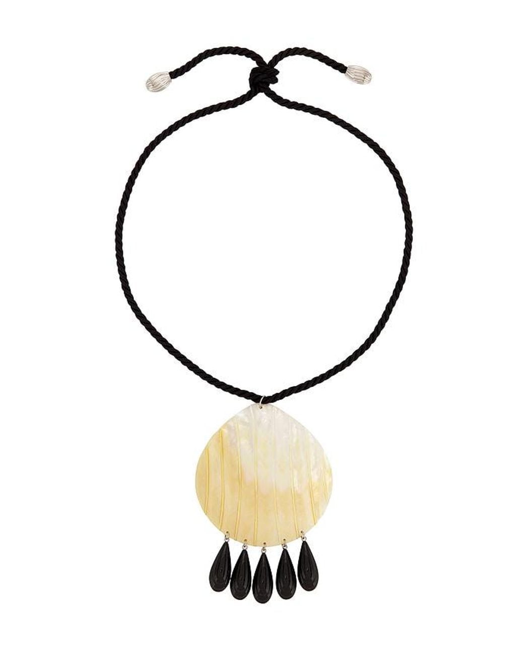 Julietta Black Iris Necklace