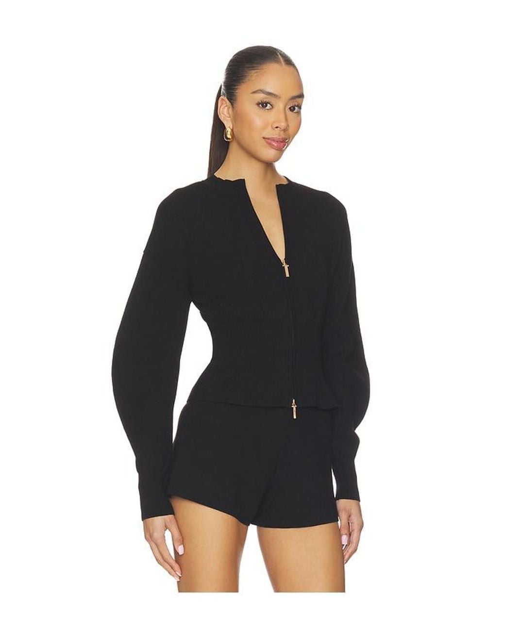 Cult Gaia Black Monroe Sweater