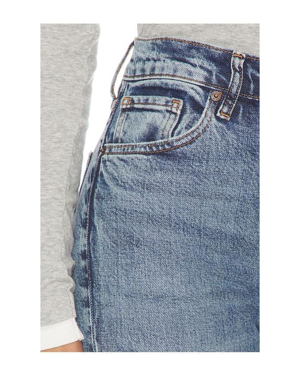 FRAME Blue The Arrow Jeans