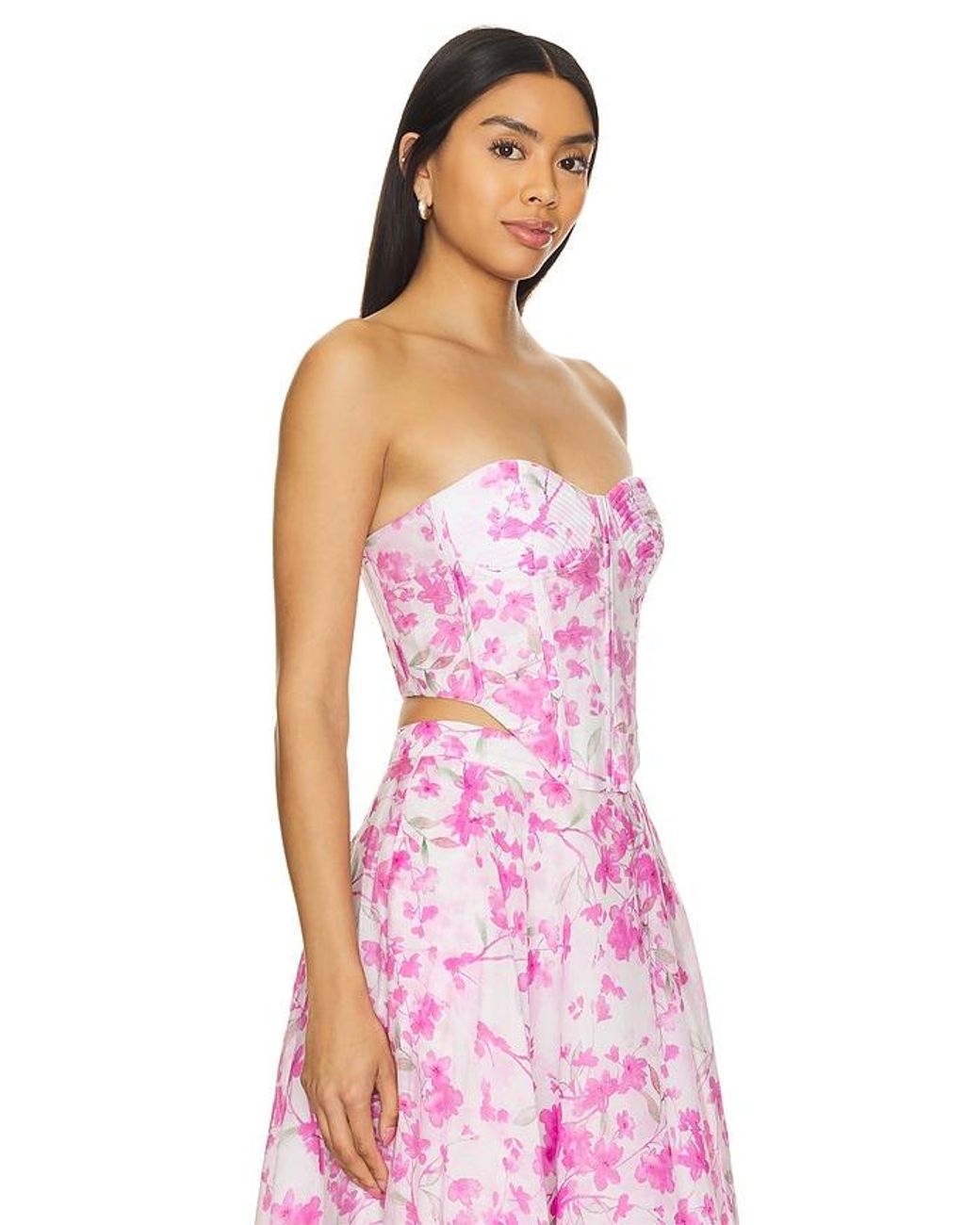 Bardot Pink Gracious Bustier