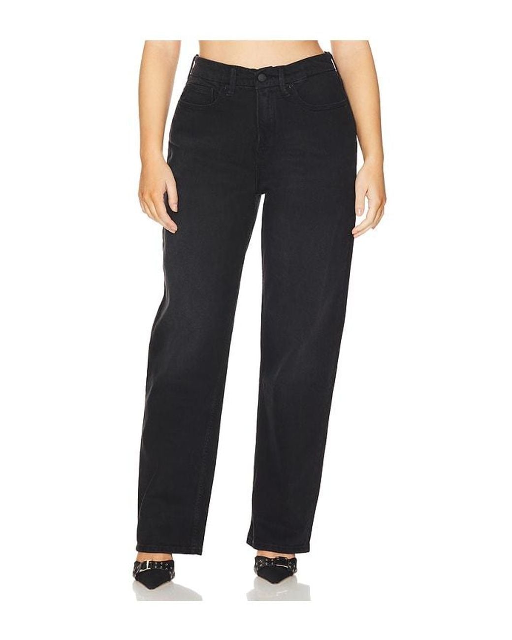 Recto(A) Good 90S En Color Negro Talla (También En 2, 20, 22) GOOD AMERICAN de color Black