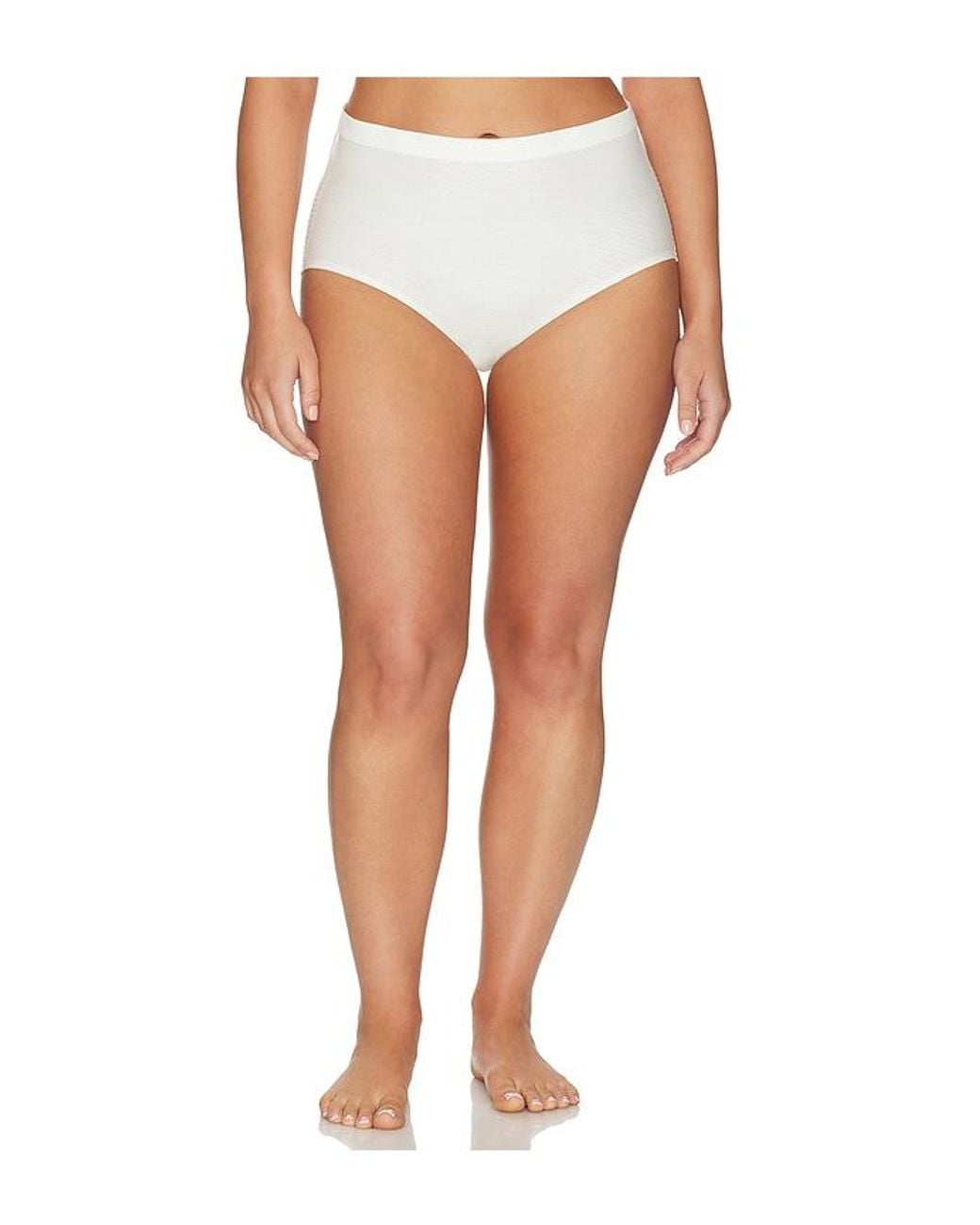 Spanx White Shape Invisible Supima Cotton Brief