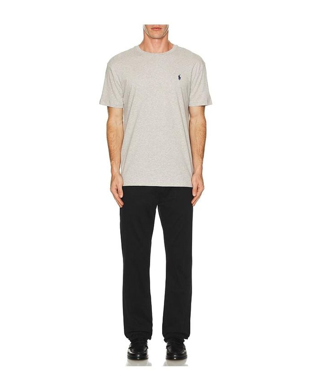 Polo Ralph Lauren Gray Short Sleeve Crewneck T-Shirt for men
