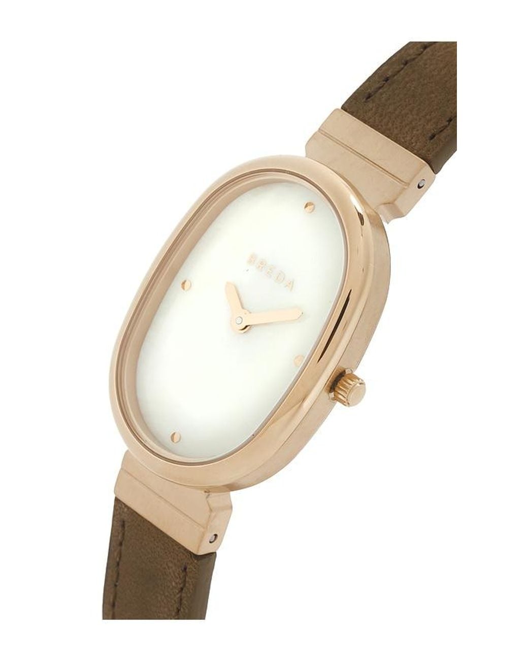 Breda Natural Jane Leather Watch