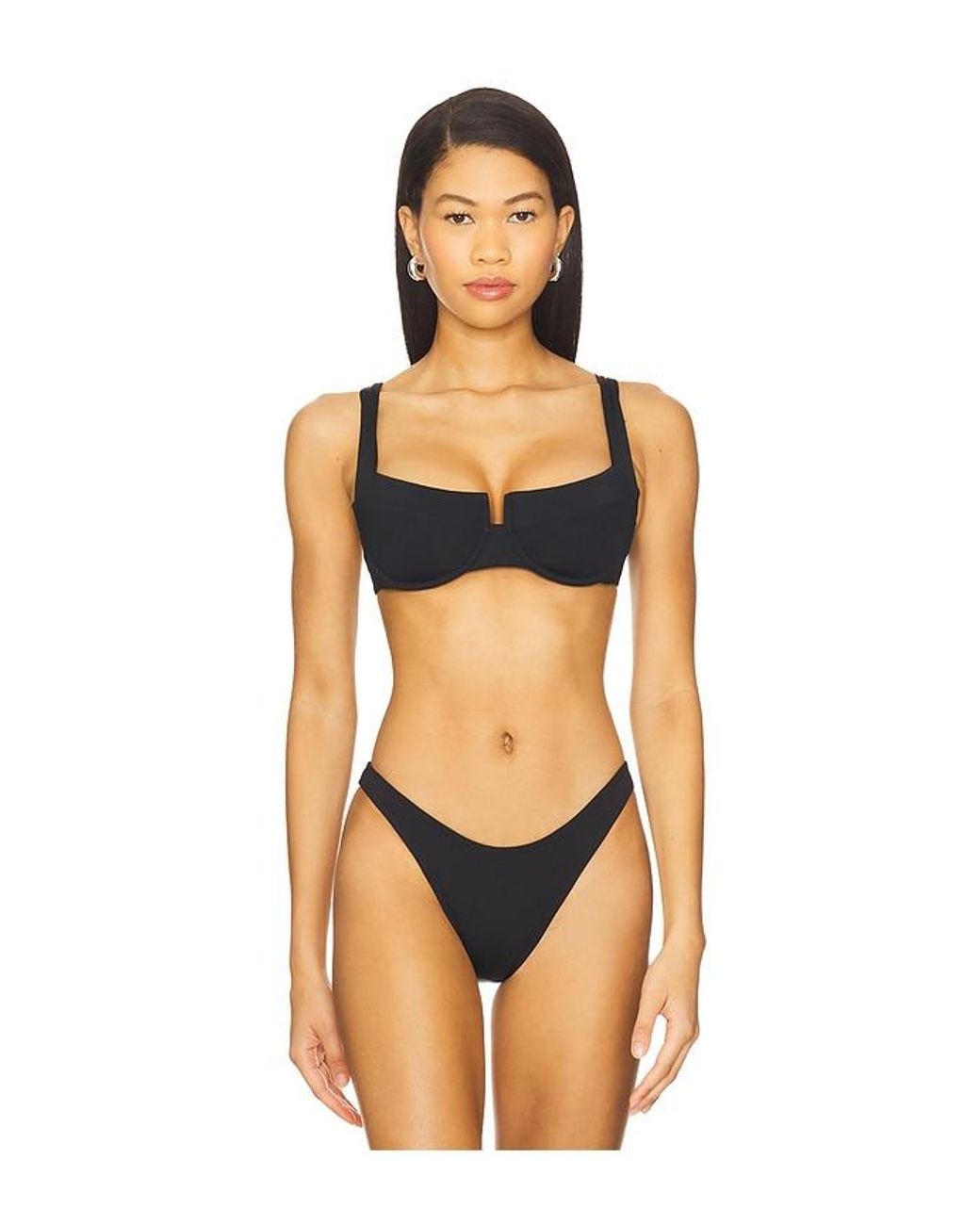 LSPACE Orange Mako Bikini Top