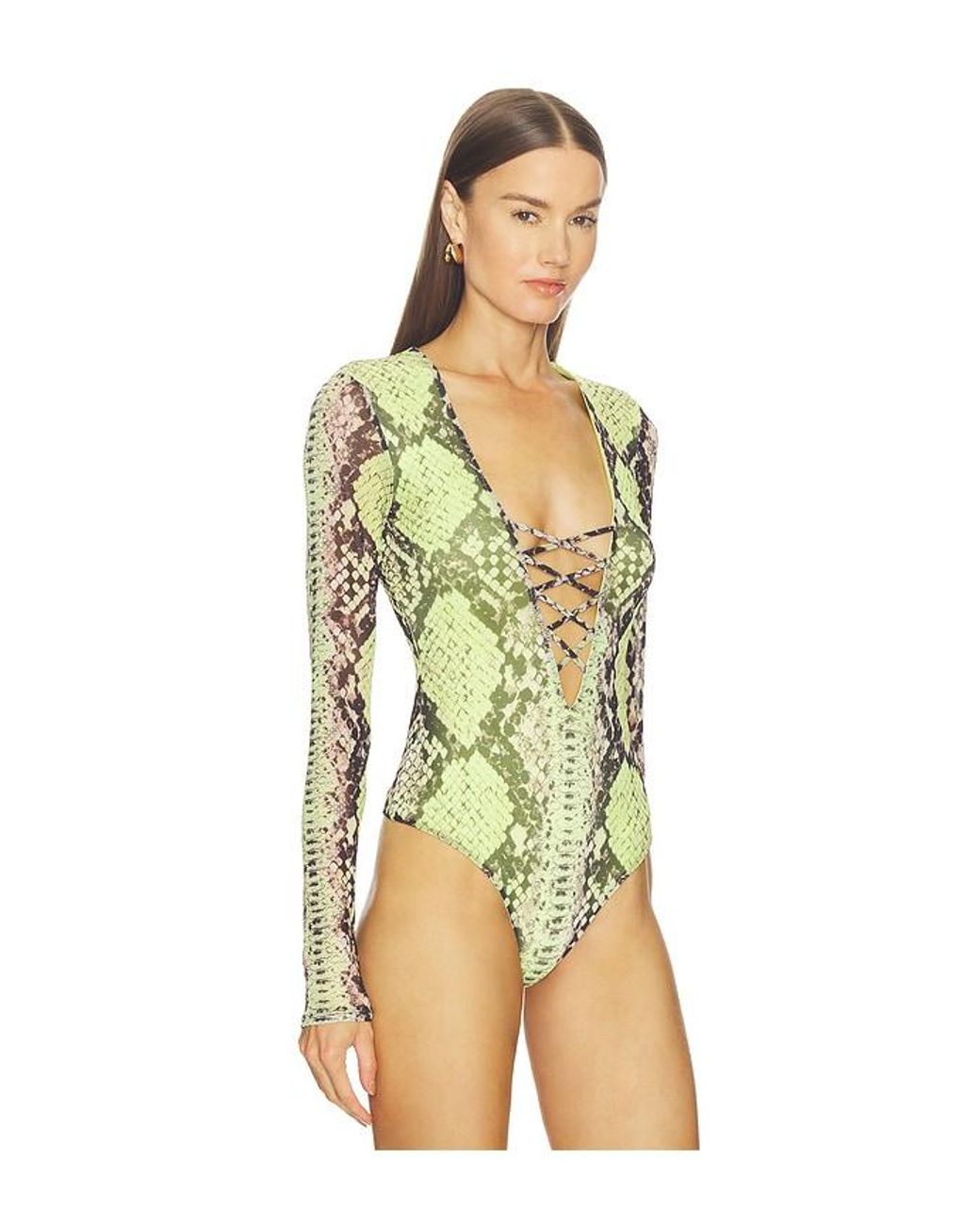 AFRM Multicolor Eaton Bodysuit