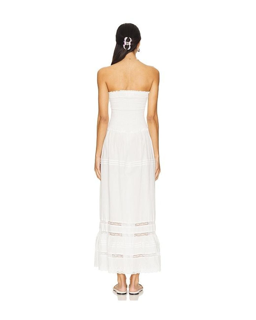 Frankie's Bikinis White Empress Dress