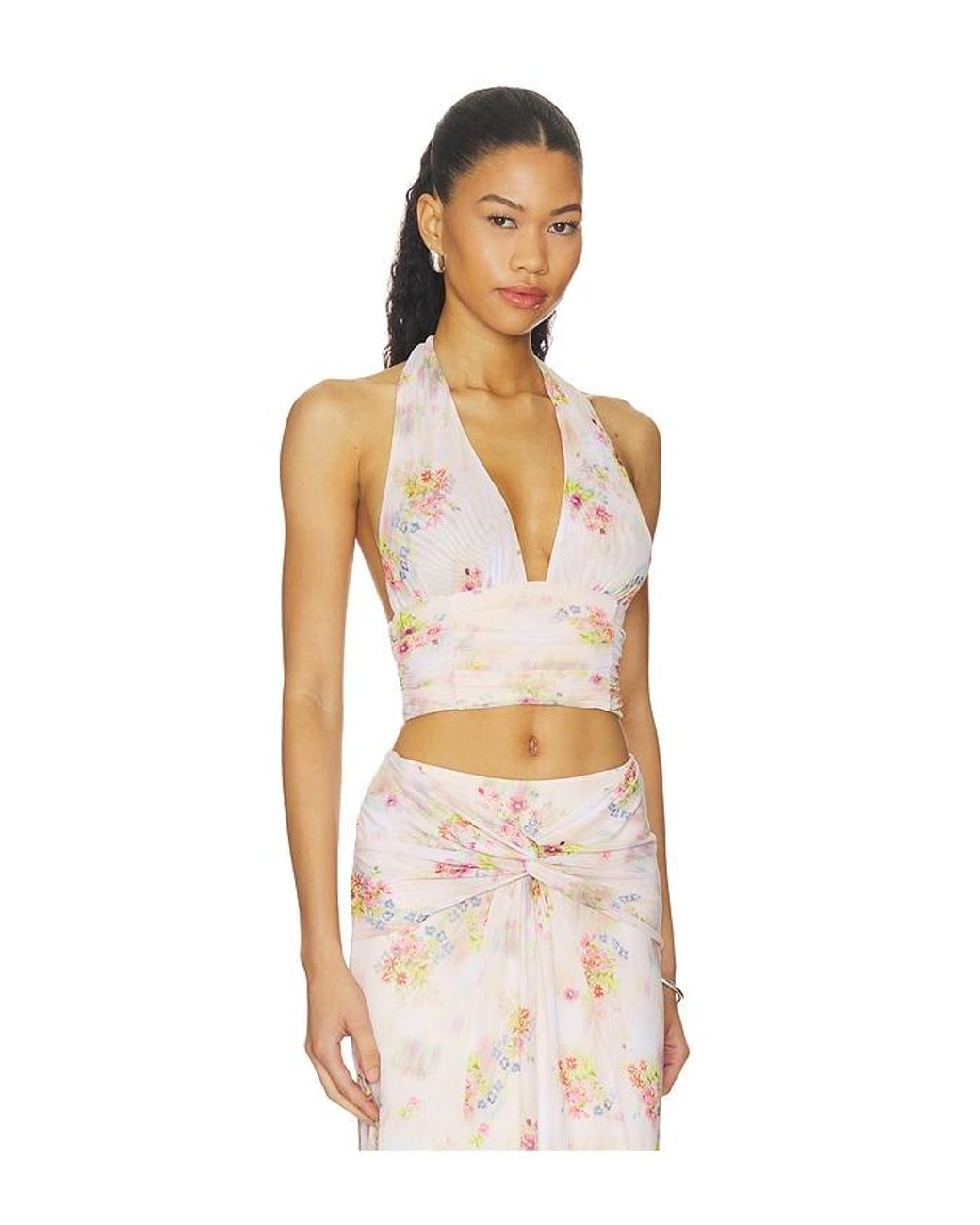 Gabriella Top en Multi AFRM en coloris Natural