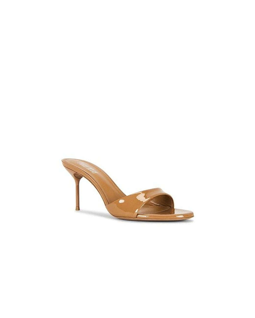 Paris Texas White Lidia Mule 70