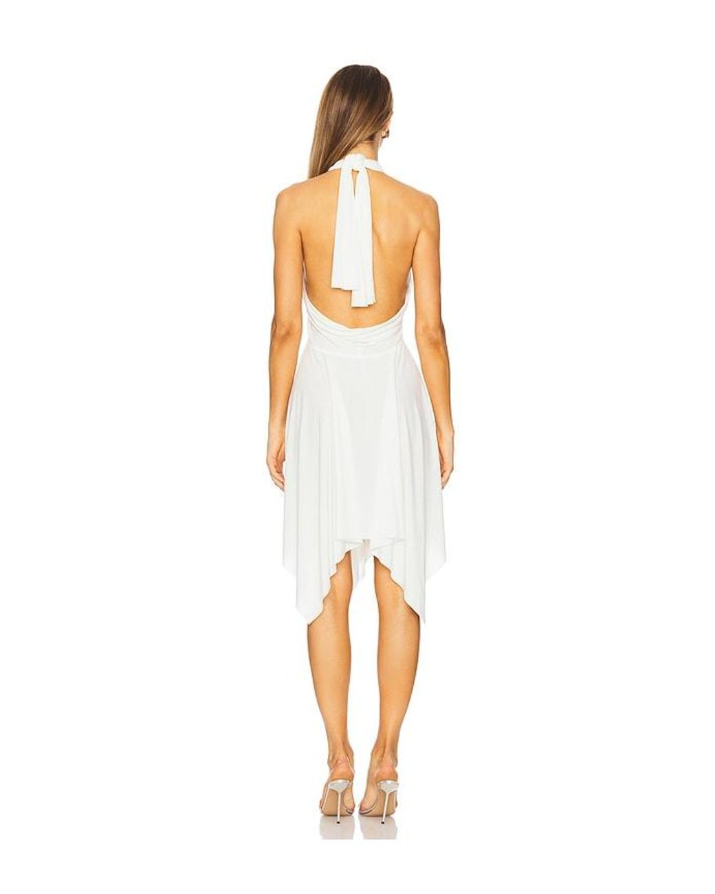 Norma Kamali White Convertible Dress