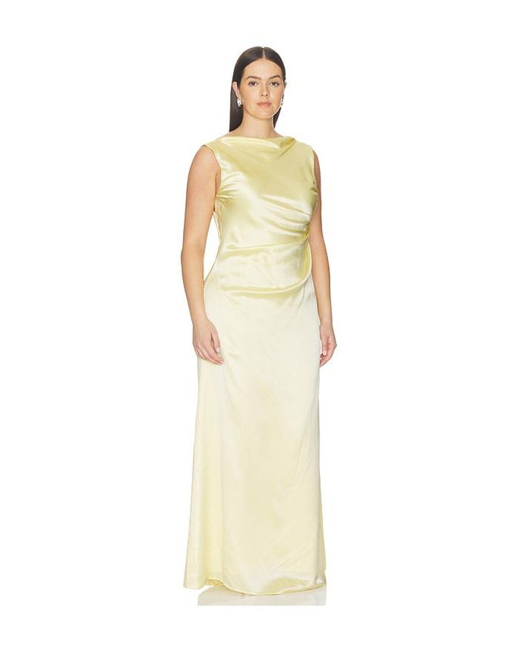 L'academie White 'Academie Estelle Silk Dress