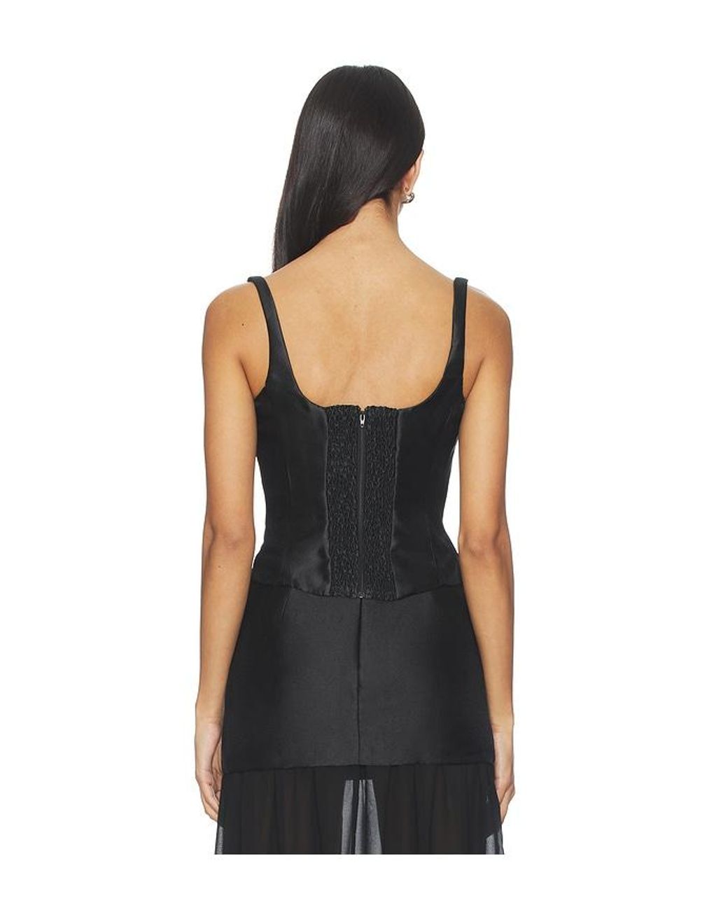 Amanda Uprichard Black Jacksonville Top