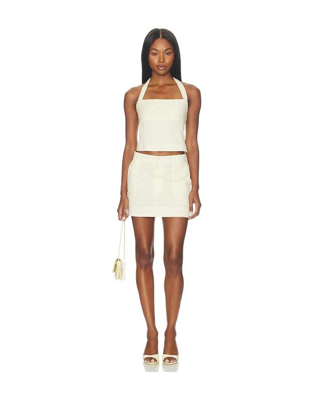 Show Me Your Mumu White Hayden Skort