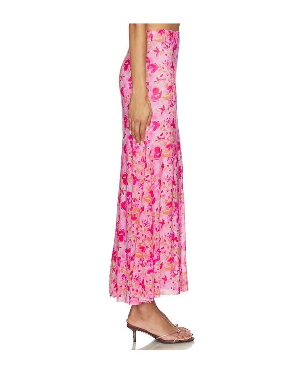 Astr Pink Mejra Skirt