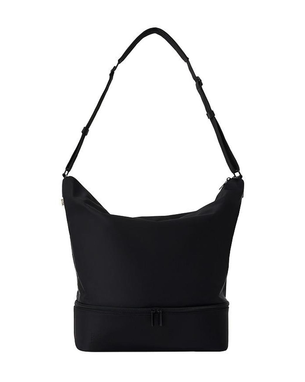 BEIS Black Nylon Convertible Tote with Laptop Pocket