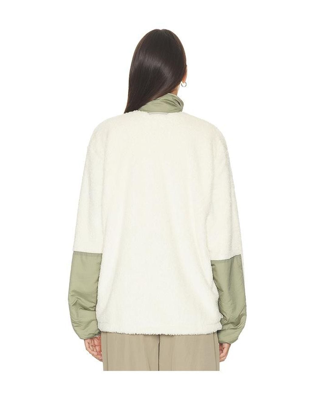 On Shoes White Ascent Fleece Jacket