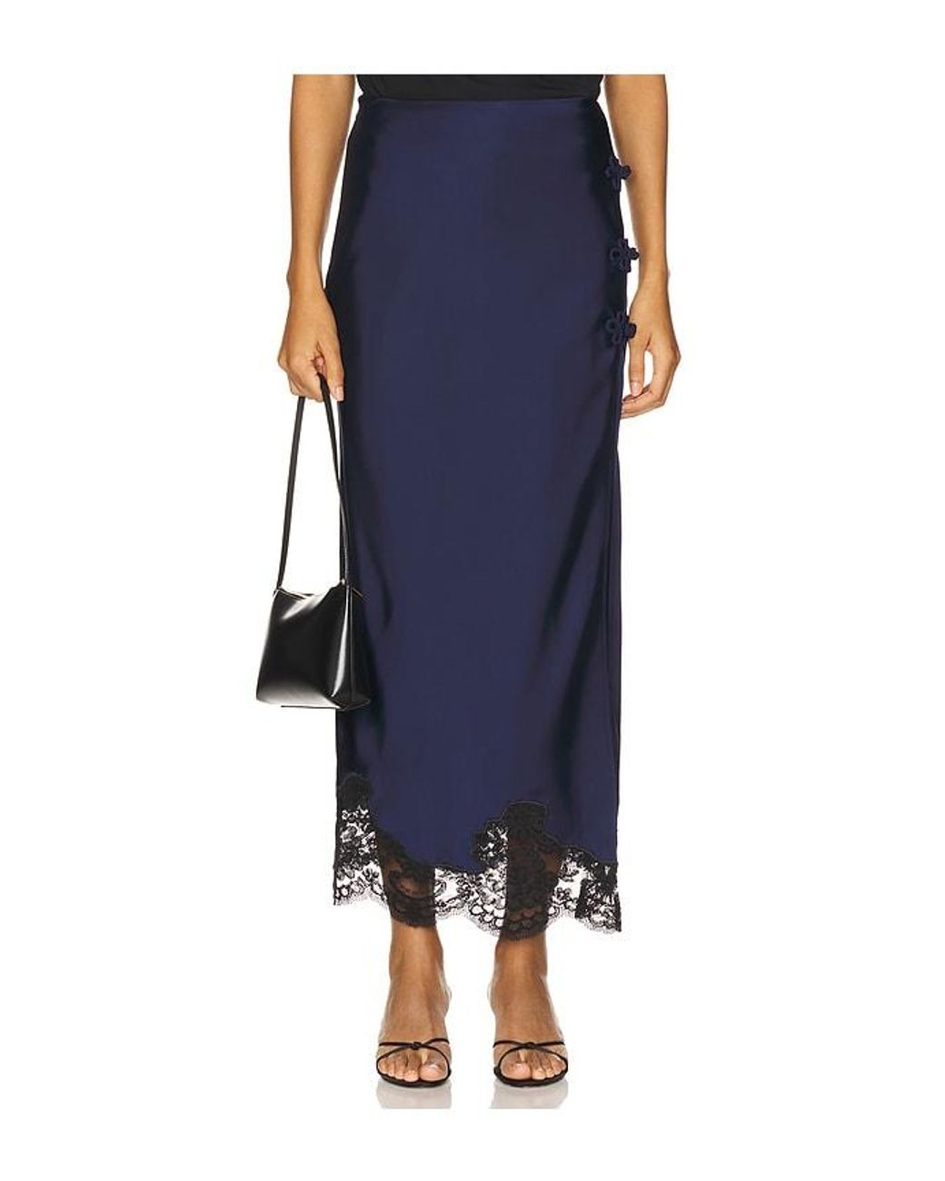 Stone Cold Fox Blue X Revolve Camila Midi Skirt