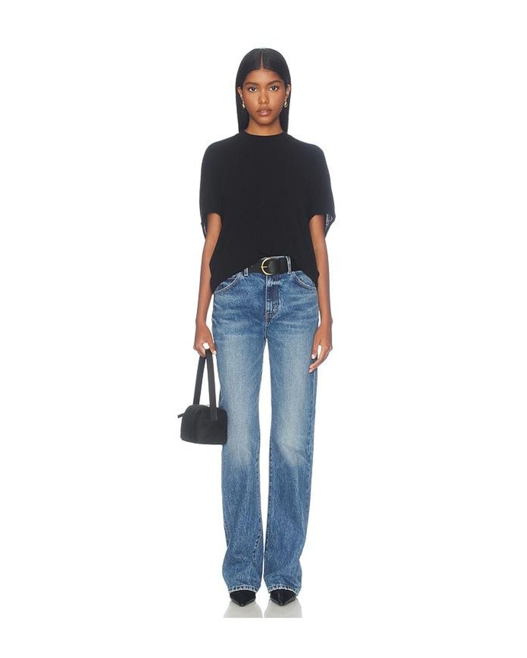 Agolde Black Souline Top