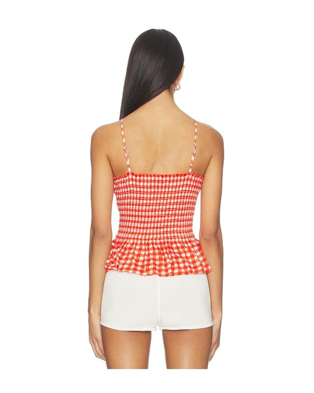 Free People Red Sundance Tank