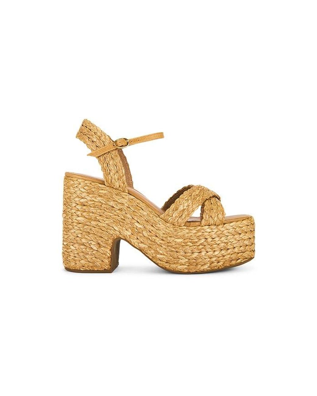 Raye Metallic Plateauschuhe Wallis