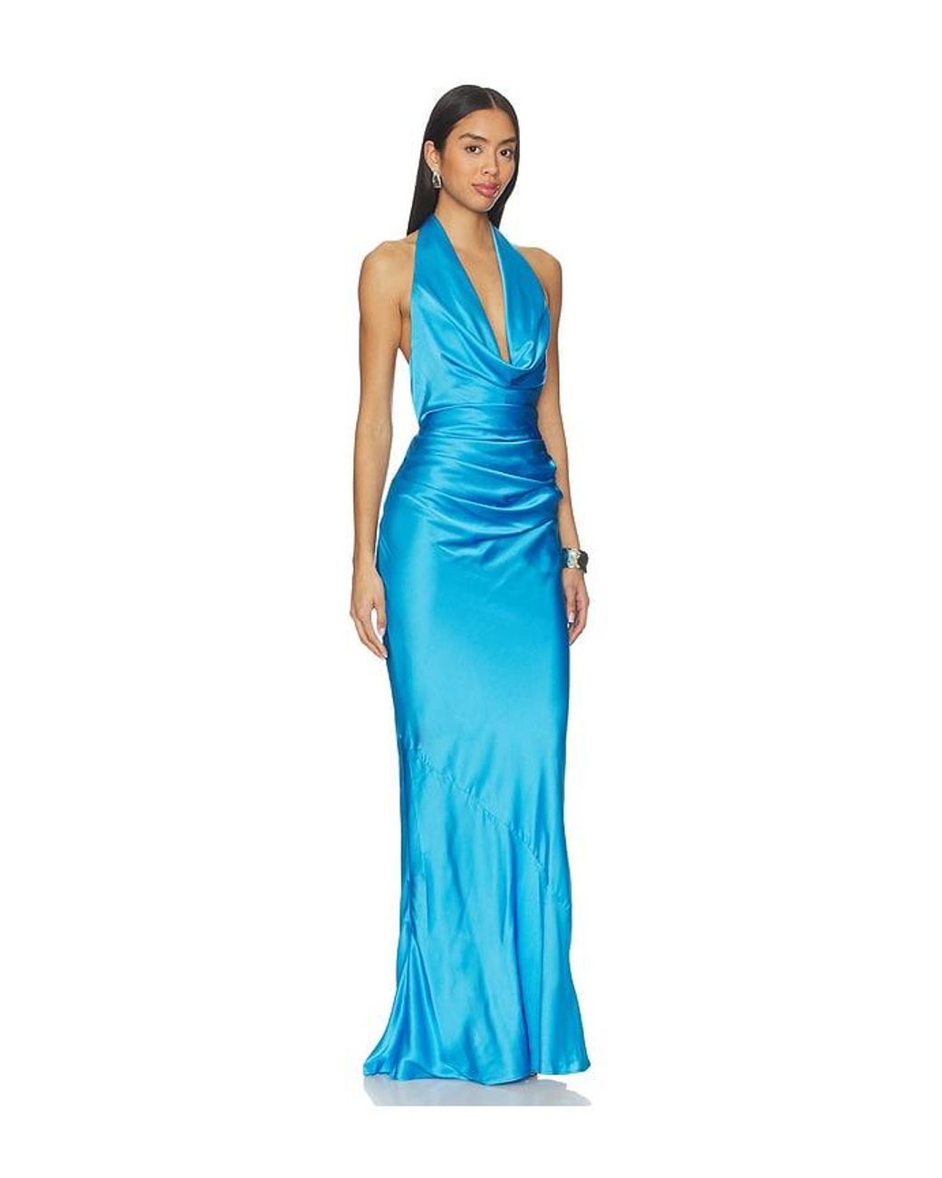 Nookie Blue Penelope Drape Gown