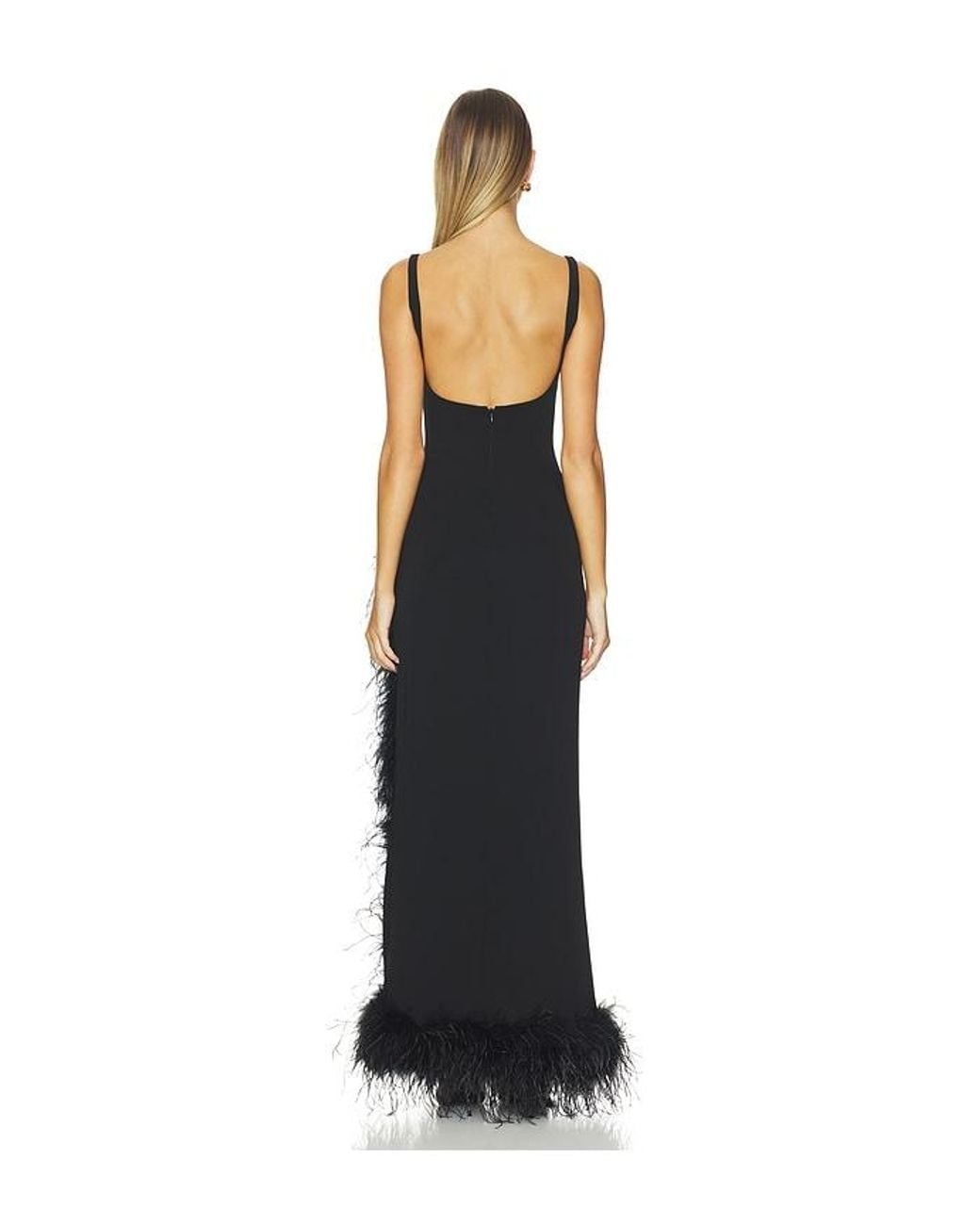 Lovers + Friends Black Cassia Gown