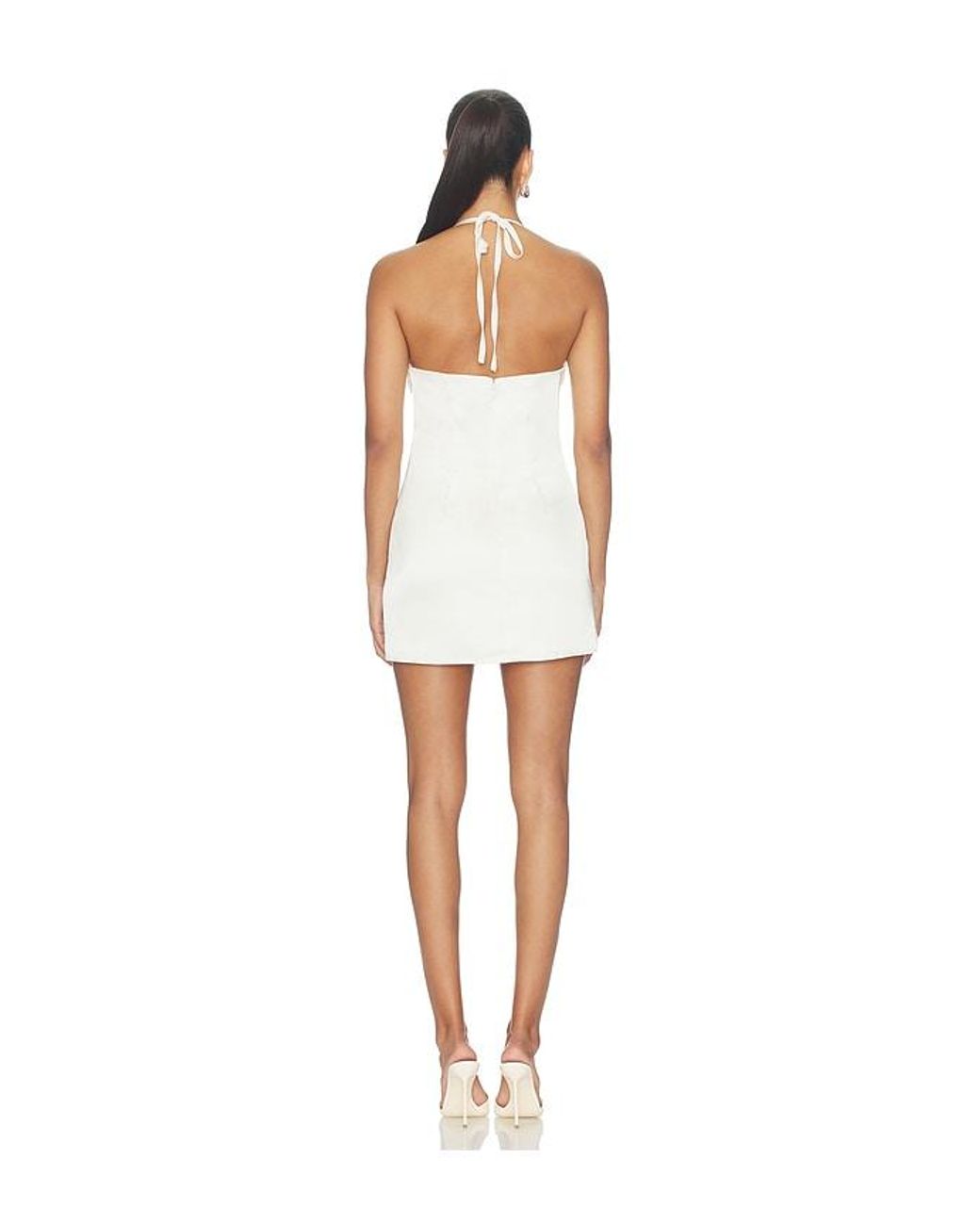 Nbd White Simi Mini Dress