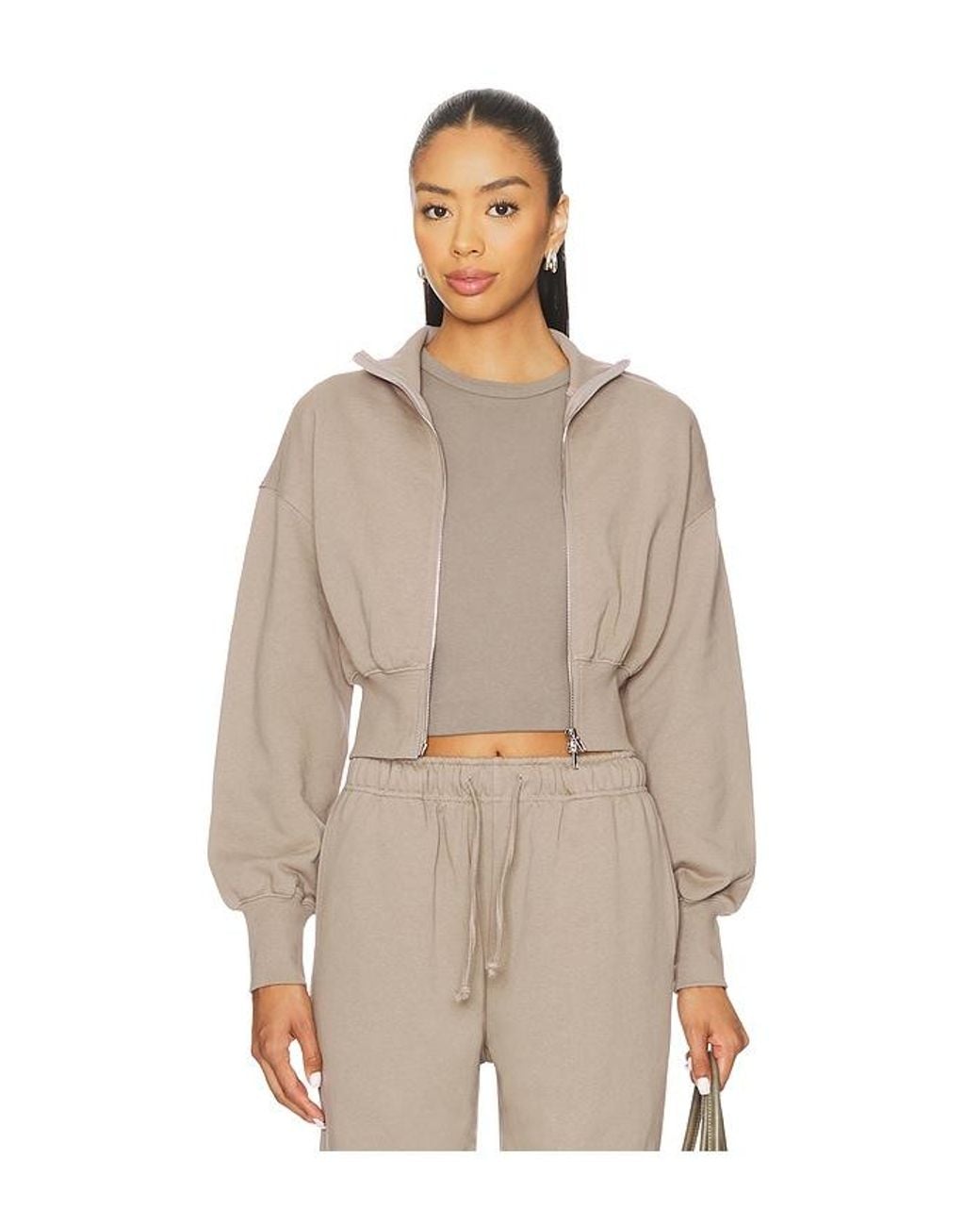 superdown Natural Branka Zip Up Jacket